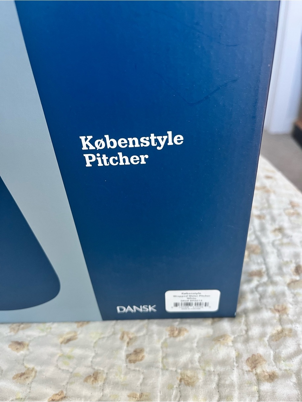 Dansk White Kobenstyle Water Pitcher, NIB - Picture 9 of 14
